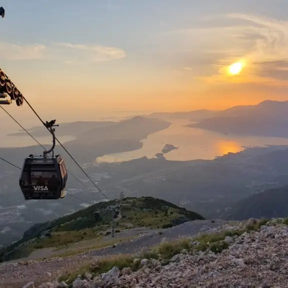 Tivat and the Lovcen Cable Car