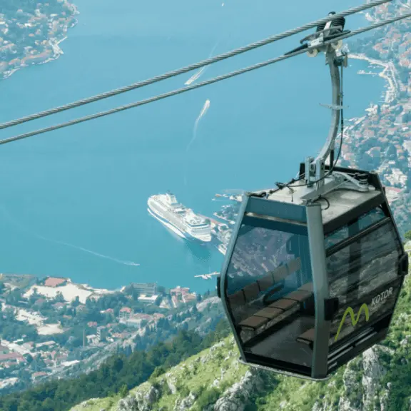 Tivat and the Lovcen Cable Car