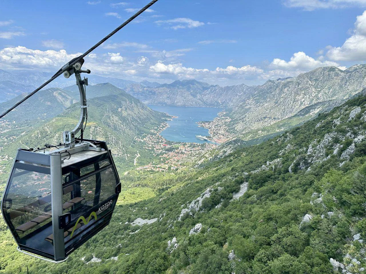 Tivat and the Lovcen Cable Car
